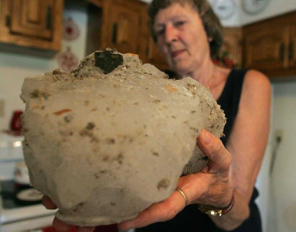 Megacryometeor Ball of Ice Falls From the Sky in Australia