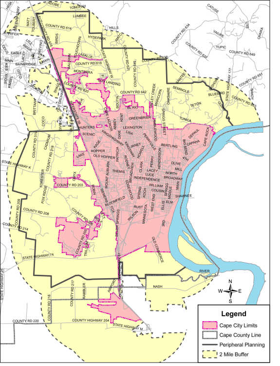 Cape Girardeau Zoning Map Local News: Peripheral Zoning Up For Debate At Cape Girardeau City Council  Meeting (10/3/10) | Southeast Missourian Newspaper, Cape Girardeau, Mo