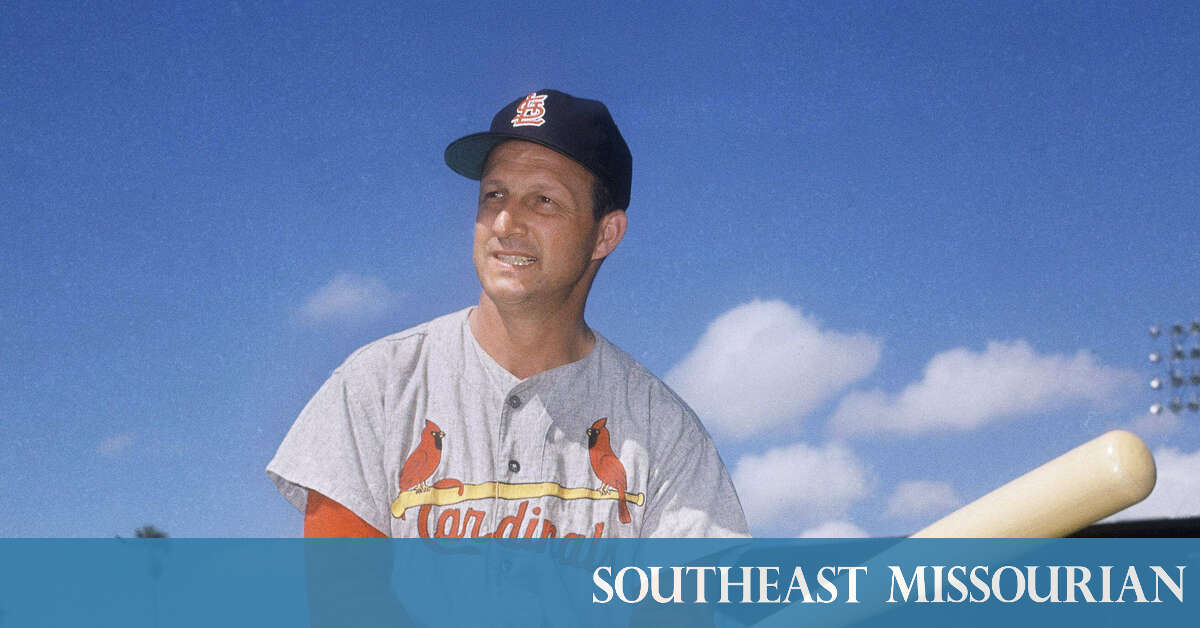 Hall of Famer Stan Musial, who spent 22-year career with St. Louis