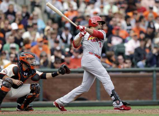 Beltran, Miller help Cardinals past Giants