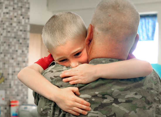 Photo gallery: Spc. David Vaughn returns from Afghanistan (5/13/13