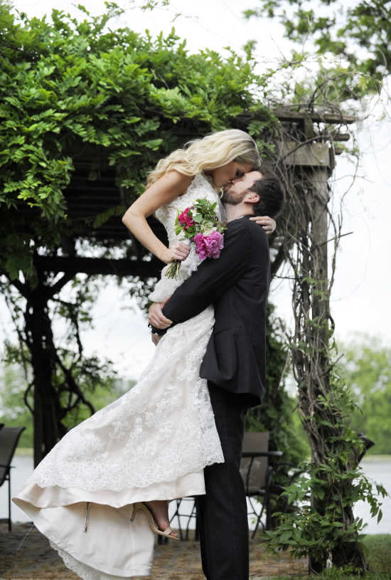 A Sienna Von Hildemar Dress + Celestial Headpiece for a Romantic Wiltshire  Country House Wedding