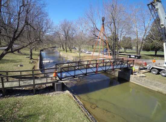 Local News: New Hubble Creek footbridge in Jackson City Park ...