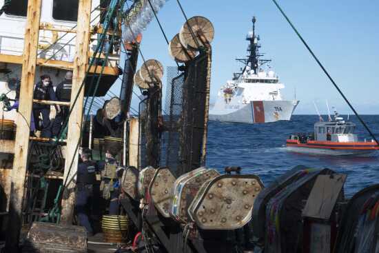 Follow the Lights: Squid Fishing in the Southeast Pacific Ocean