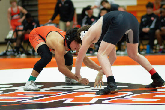 Cape wrestling pins St. Georges 54-9 and Charter School 48-18